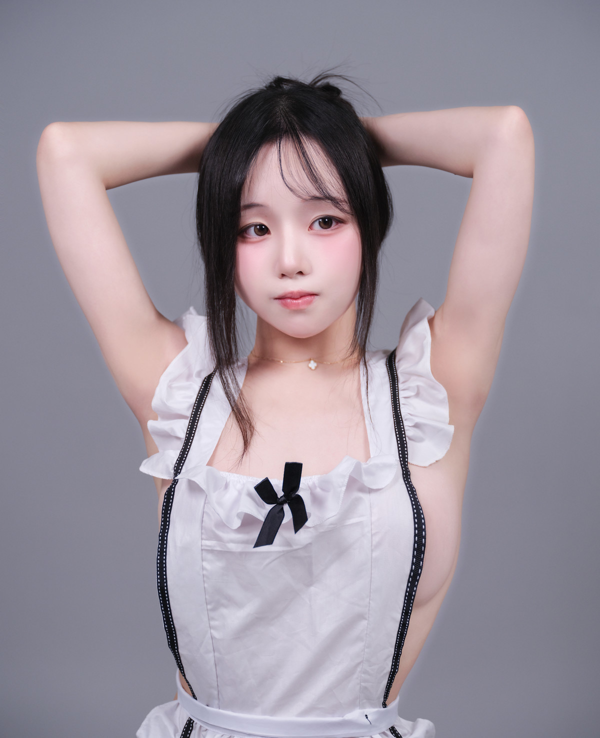 WooU 우유, [Glamarchive] Maid Uniform 17