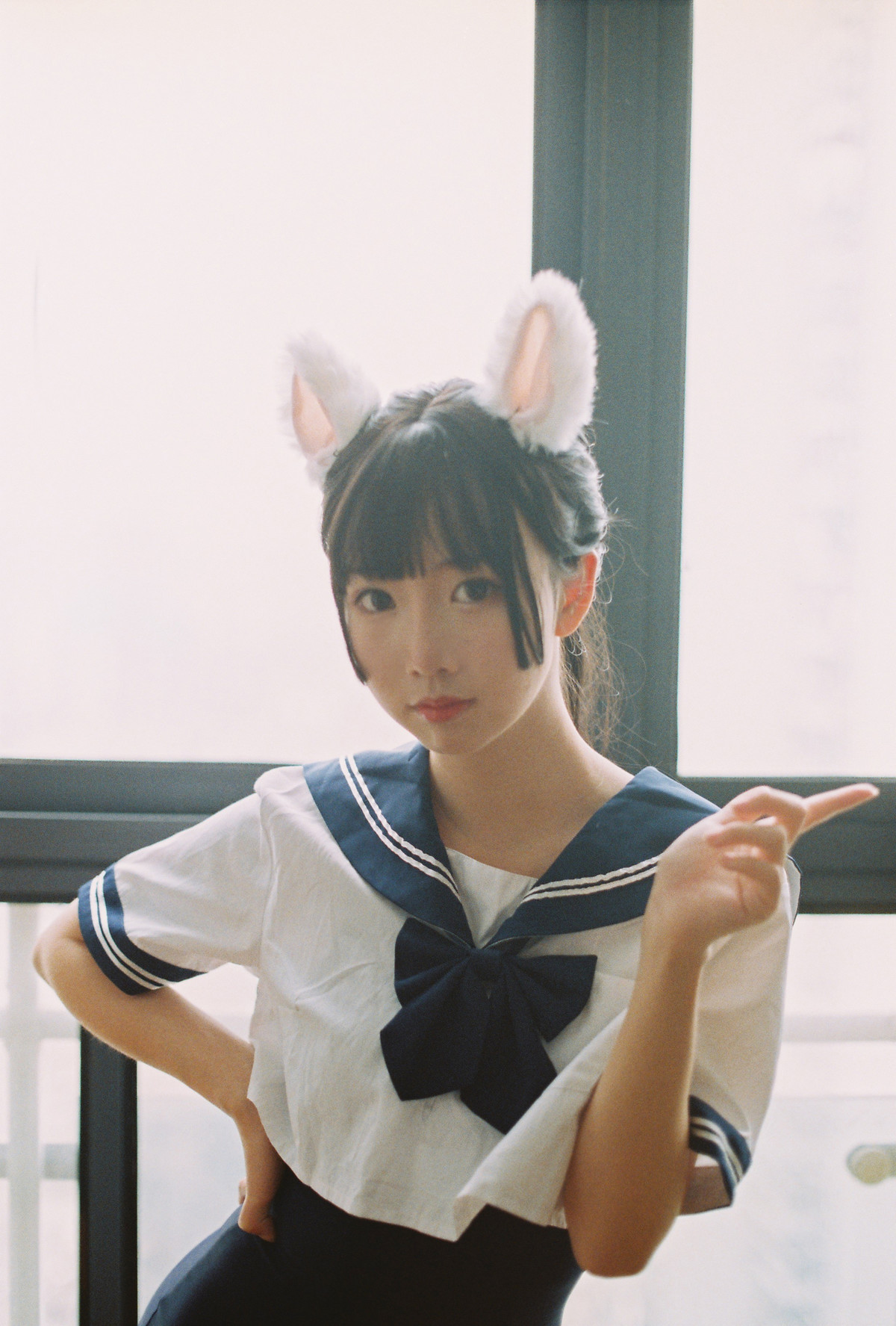 Cosplay 面饼仙儿 水手服 死库水 12