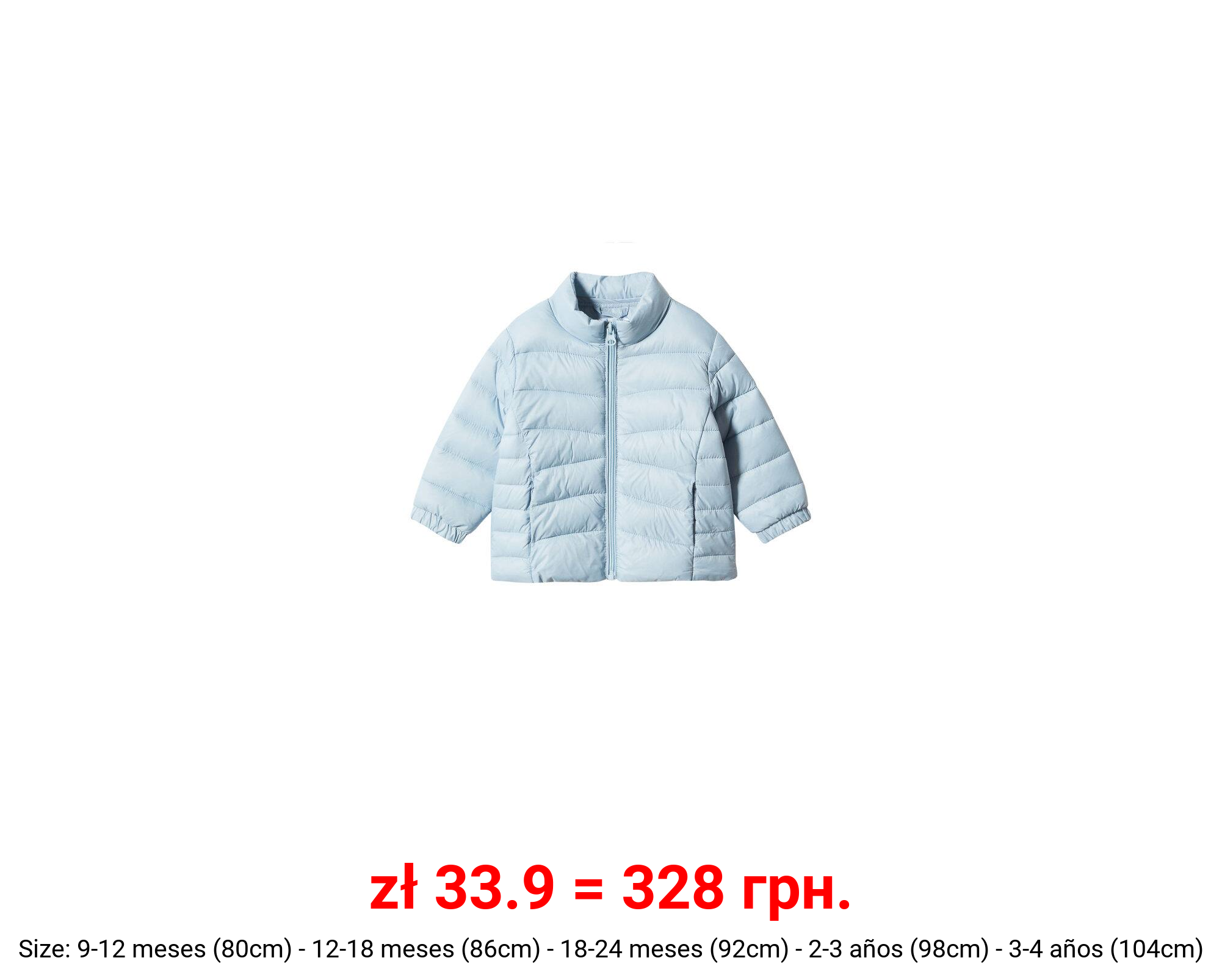 Anorak acolchado cremallera