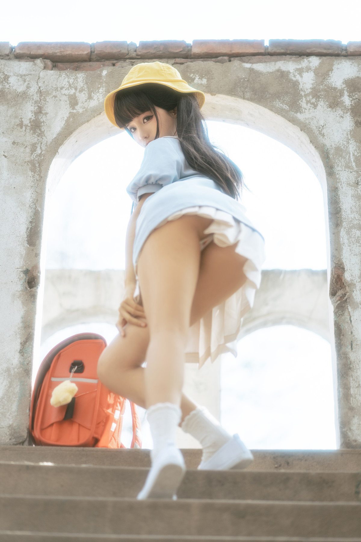 Cosplay 蠢沫沫 Chunmomo 小黄帽 绅士版 Set.01 26