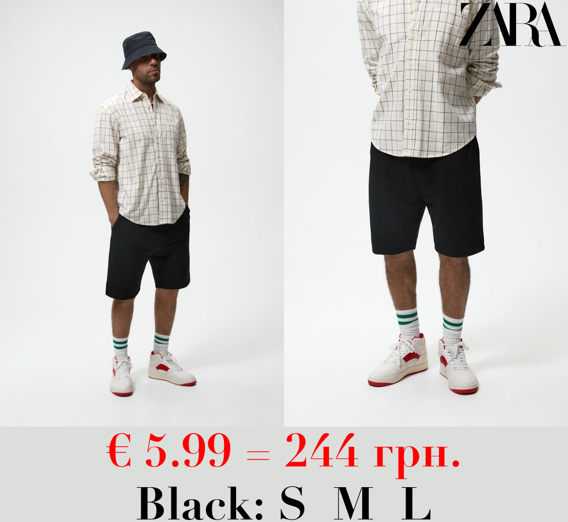 BASIC JOGGER BERMUDA SHORTS