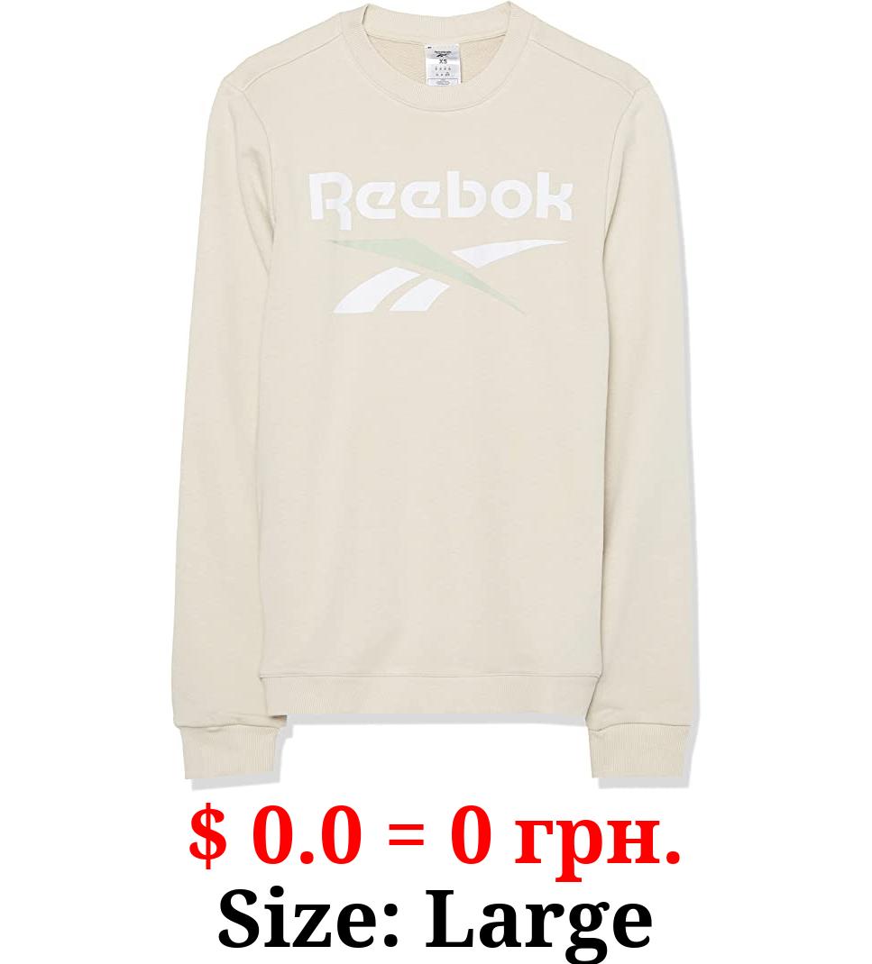 Reebok Men's Big Logo Crewneck Sweatshirt