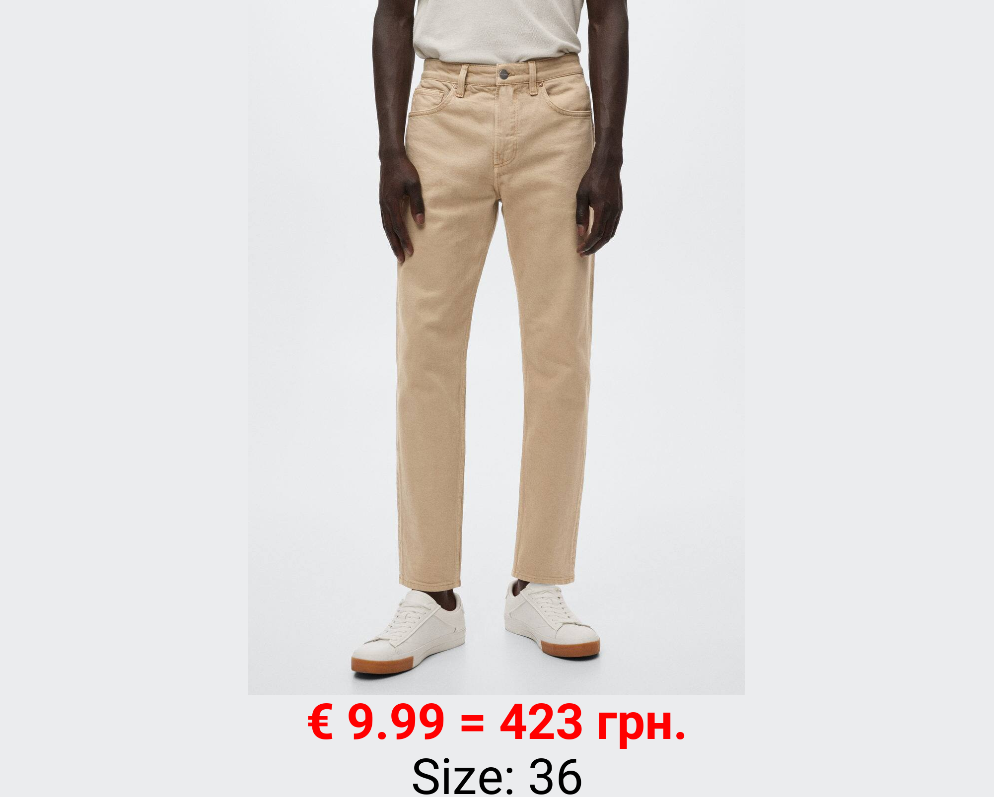 Jeans ben tapered cropped