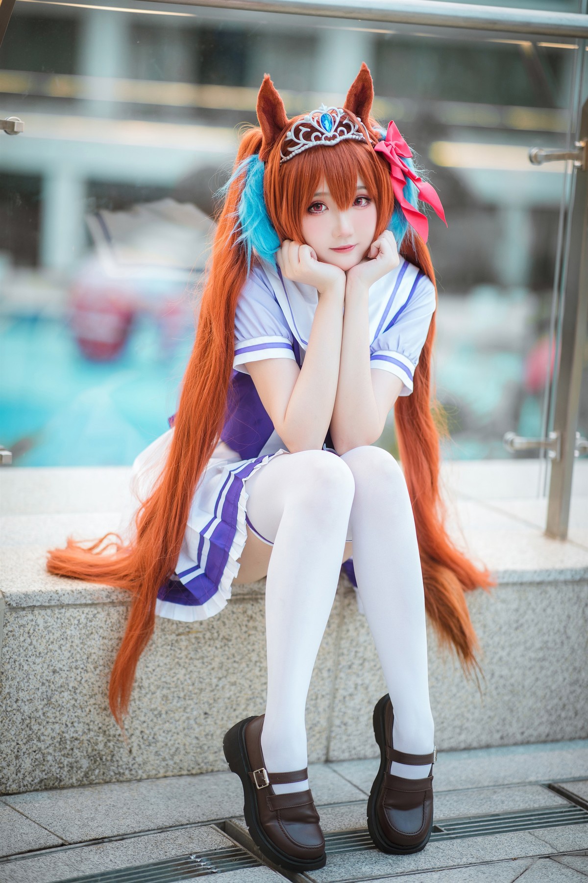 Cosplay 瓜希酱福利 赛马娘 大和赤骥 1