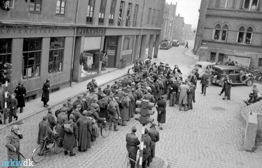 Оккупация дании. Февраль 1945 год в Дании. Жесткая оккупация Дании.