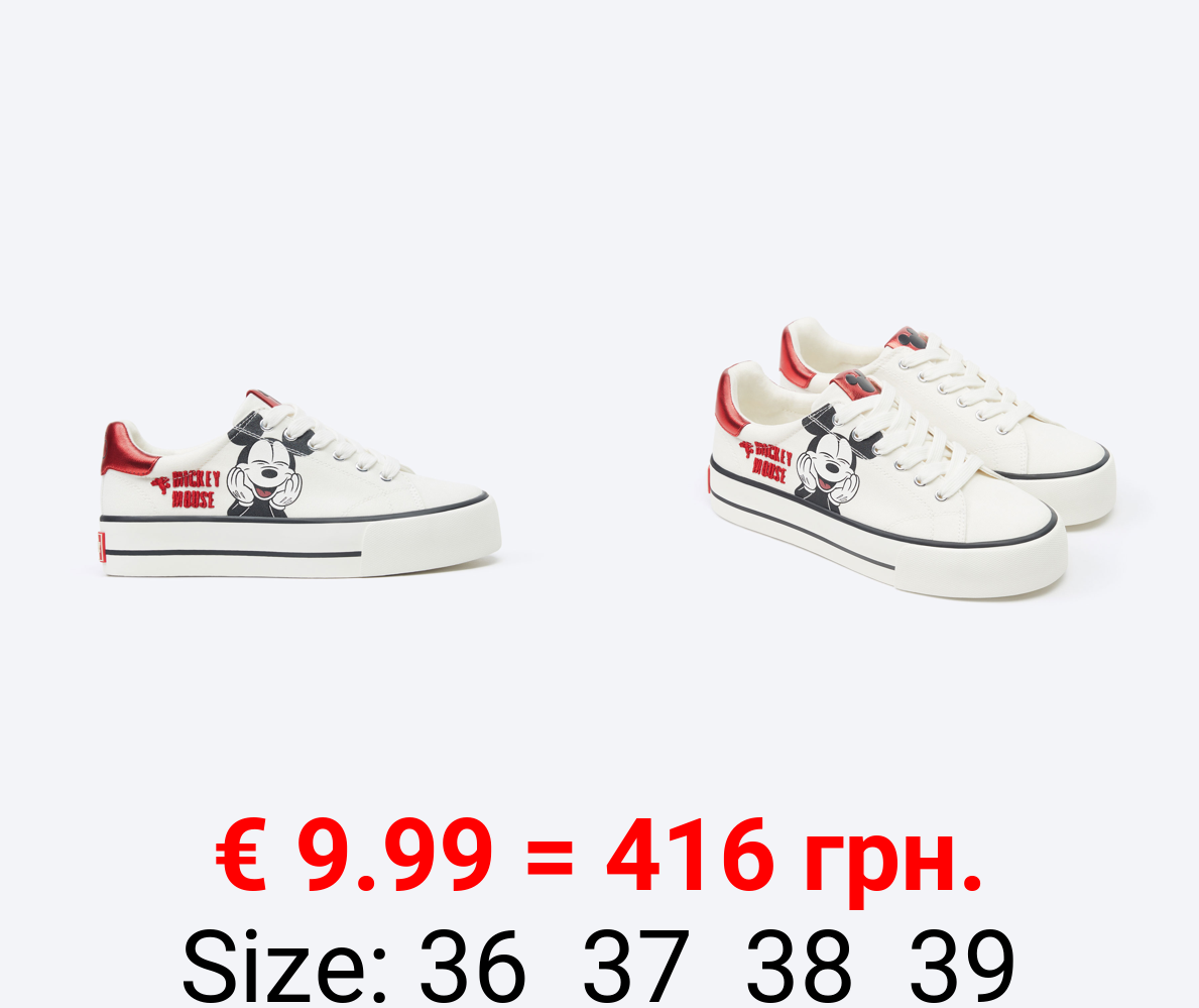 MICKEY ©DISNEY block sneakers