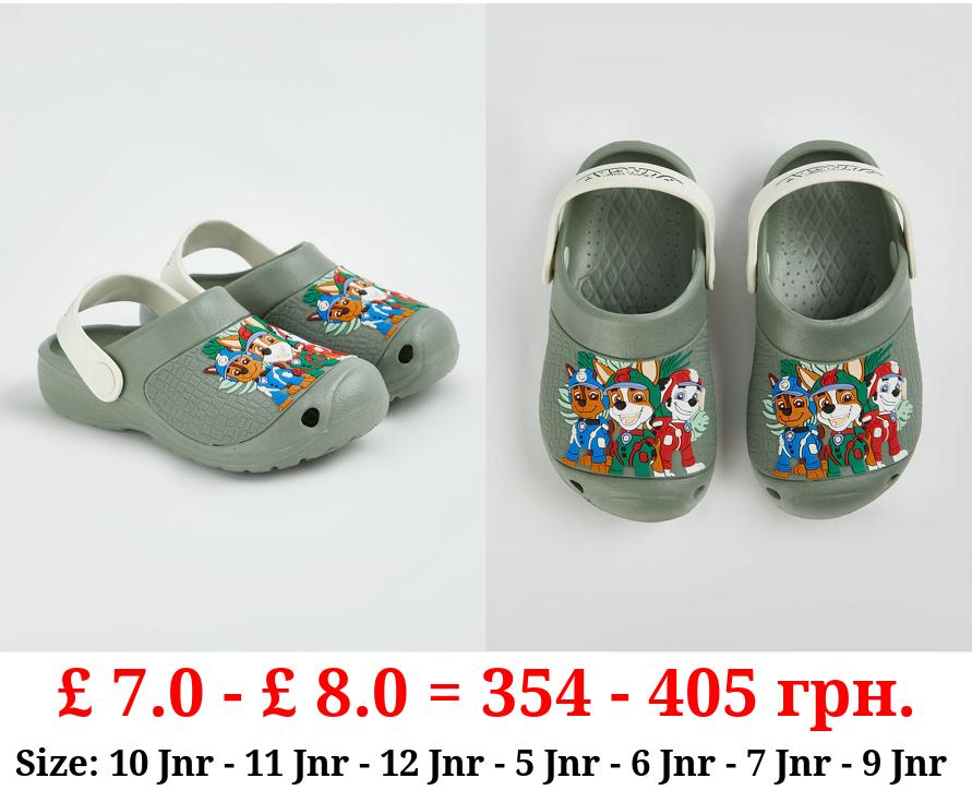PAW Patrol Khaki Clogs