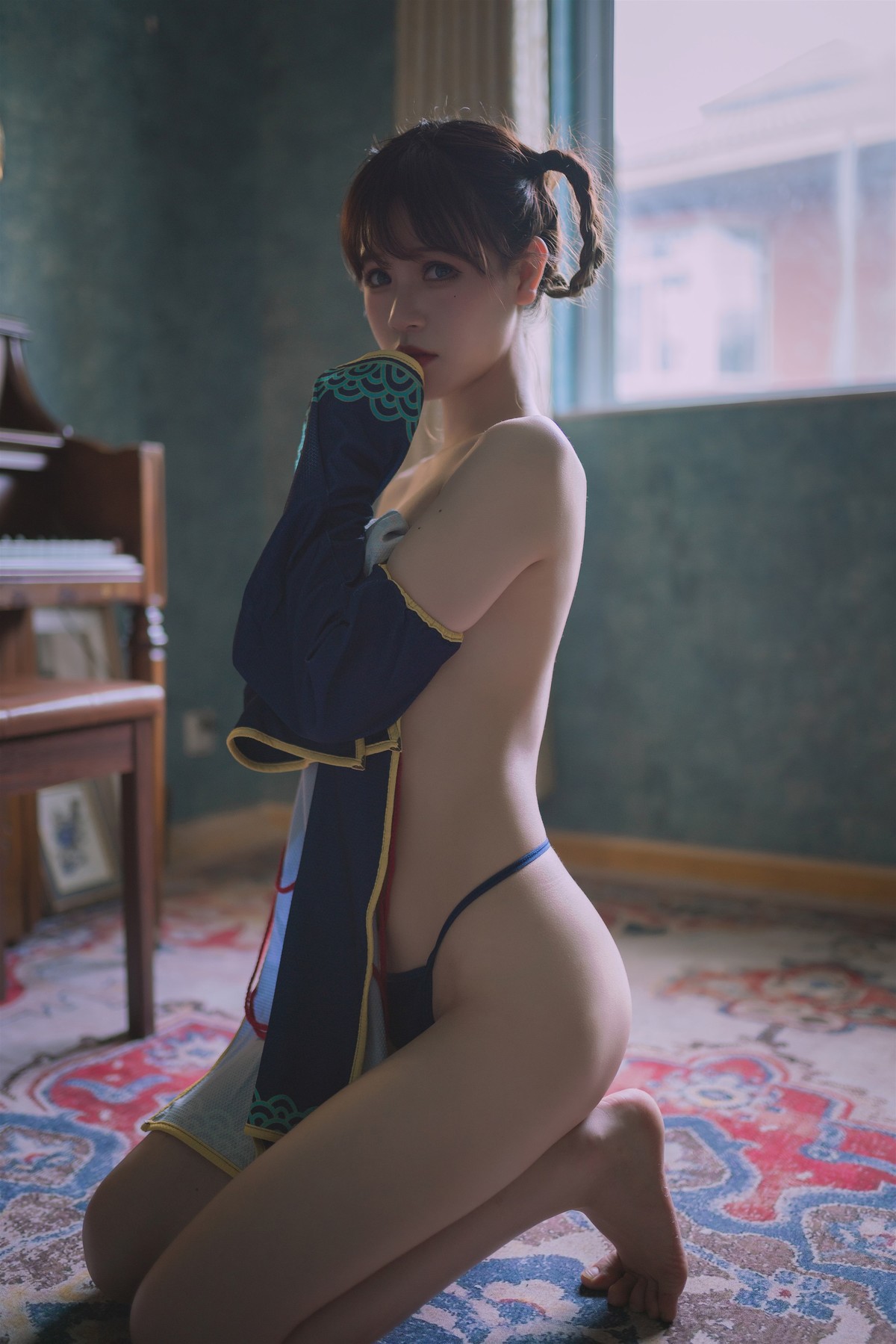 Cosplay 千反田鹿子 小僵尸 51