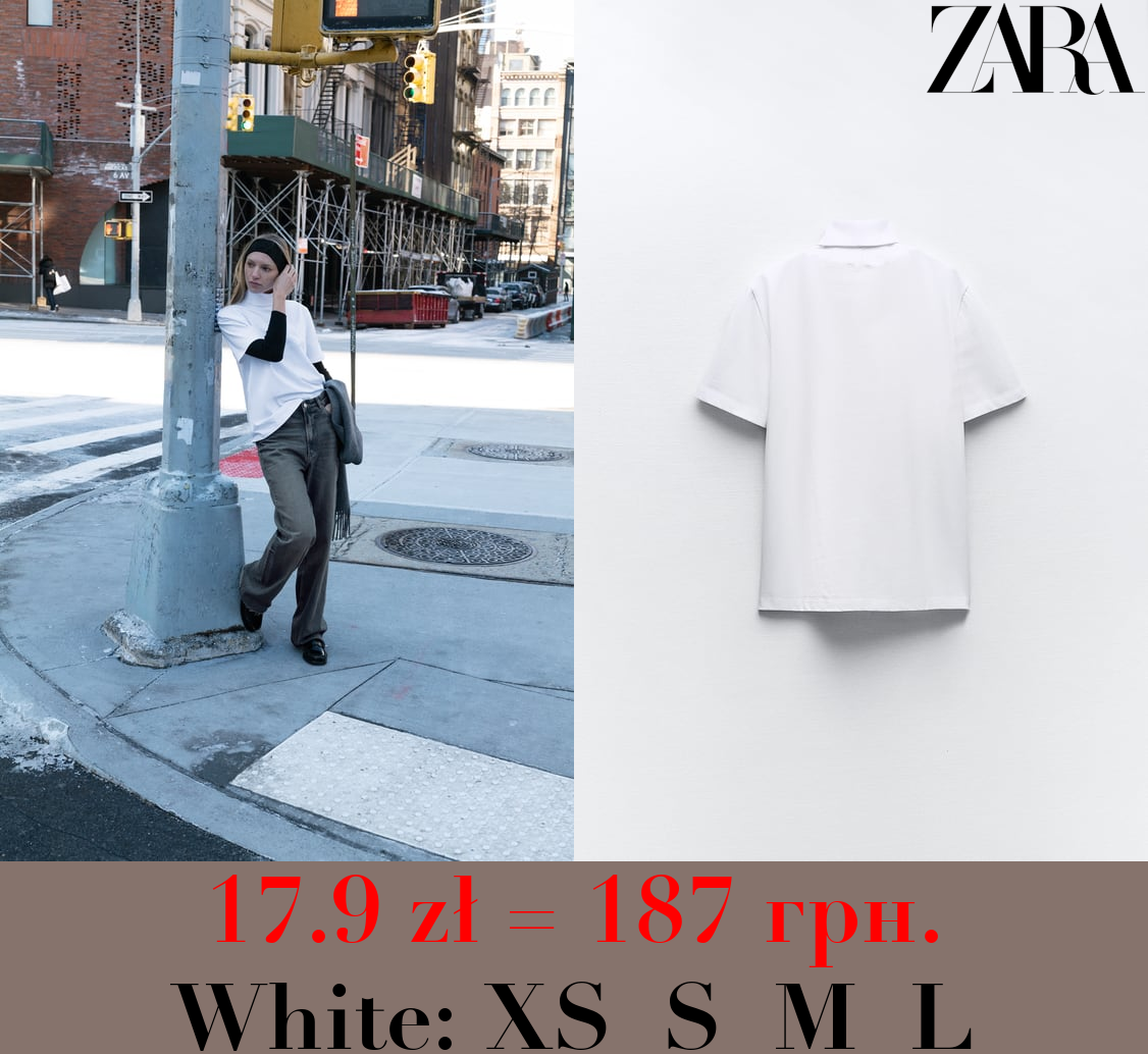 HEAVY COTTON TURTLENECK TOP