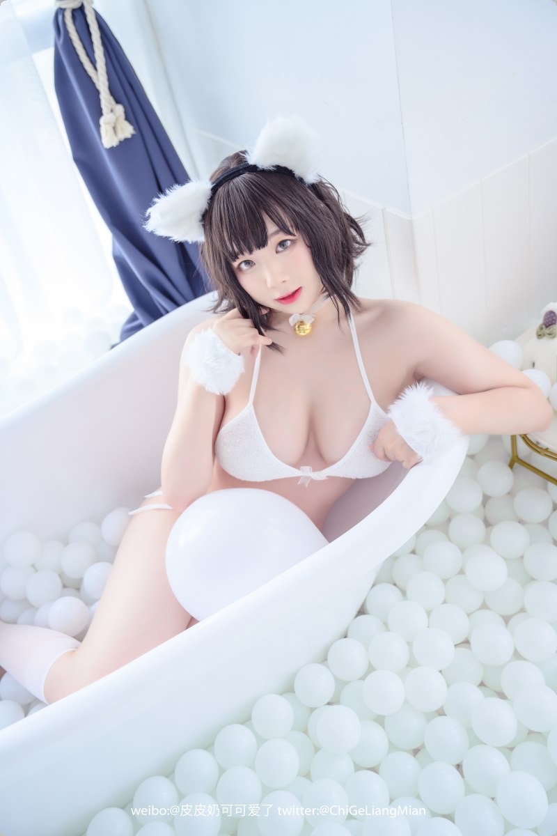 [Cos]皮皮奶 - 白猫[50P] 20