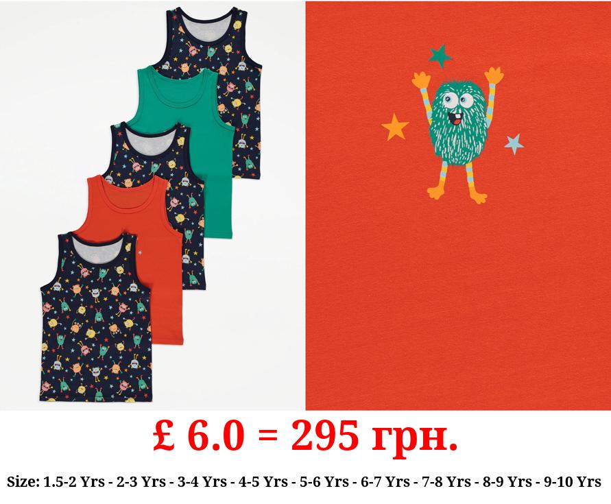 Monster Vests 5 Pack