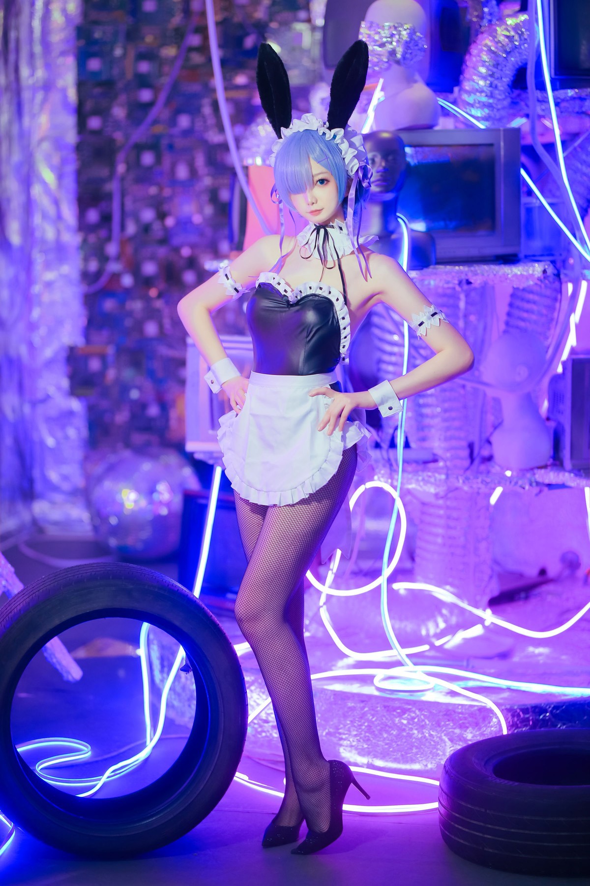 Cosplay 封疆疆 レムメイド REM Maid 1