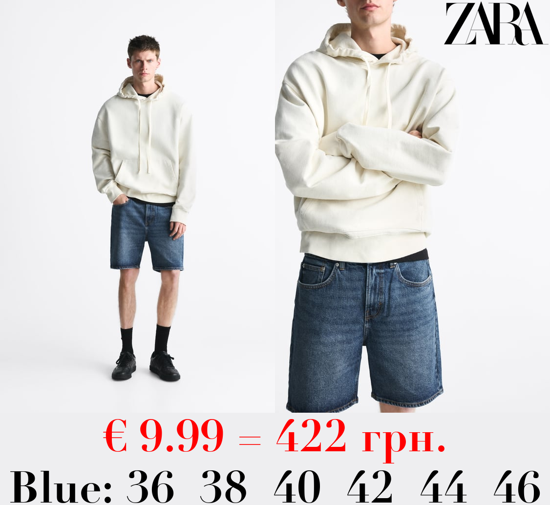 BASIC DENIM BERMUDA SHORTS