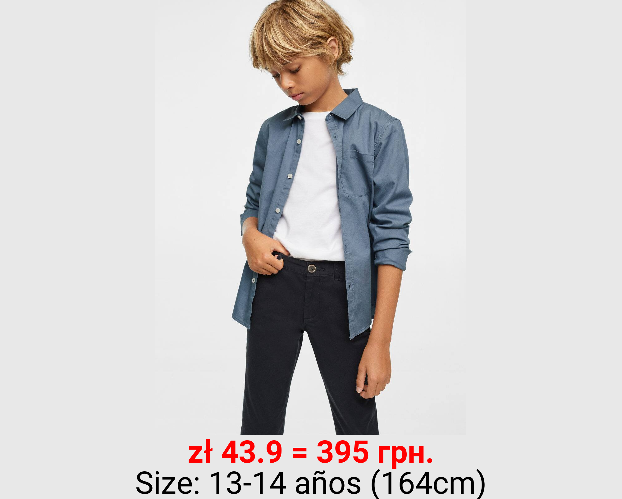 Pantalón chino algodón 