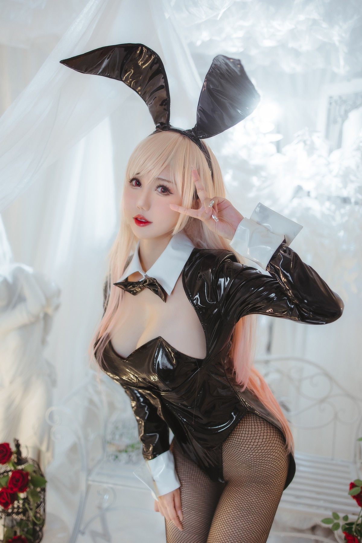 仙女月 Cosplay 喜多川海夢兔女郎 8