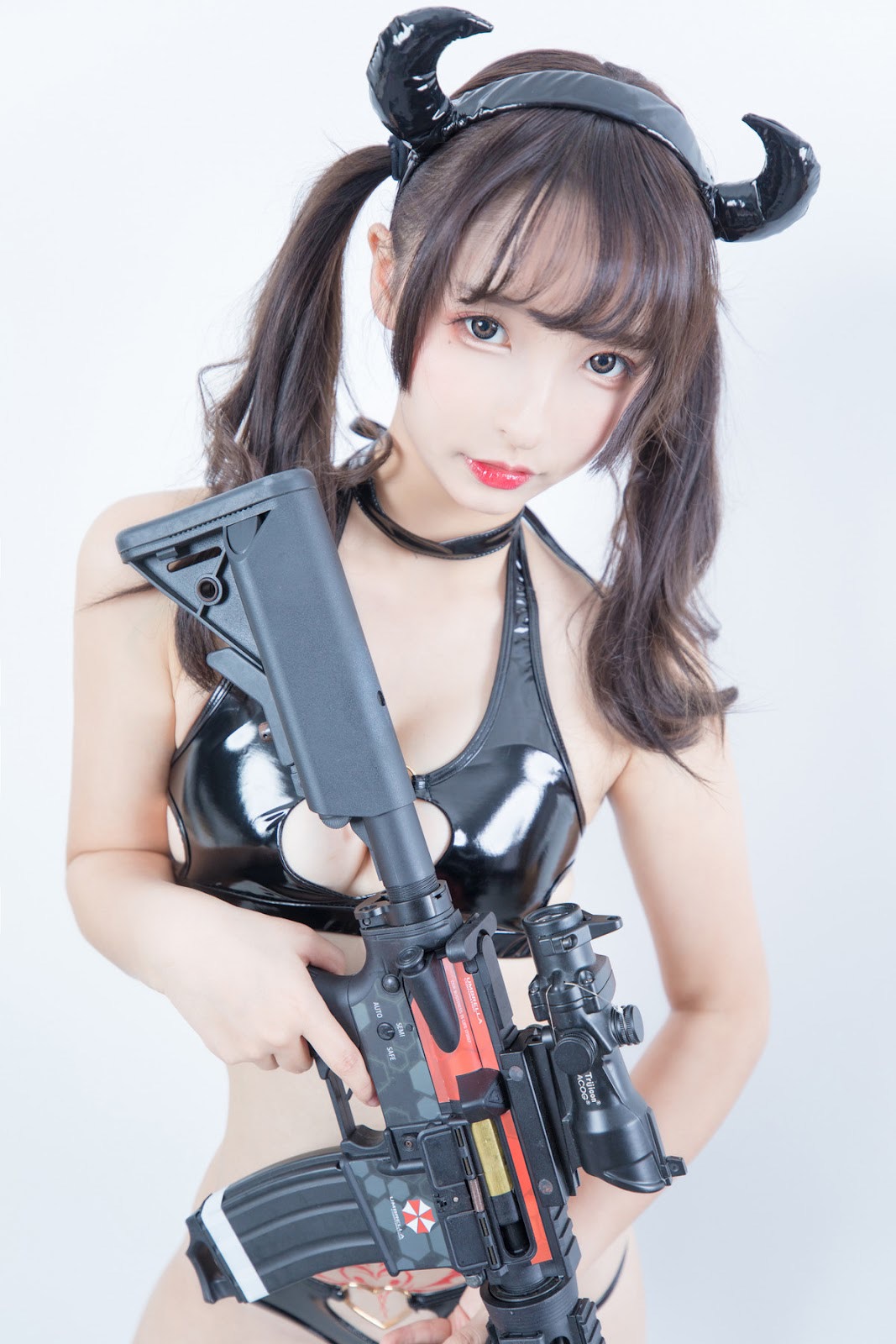 Cosplay 神楽坂真冬 电子相册-系带胶衣 《デンジャラスフラワーｆ》 #2 3