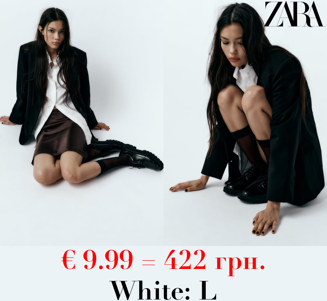 OVERSIZE GABARDINE SHIRT