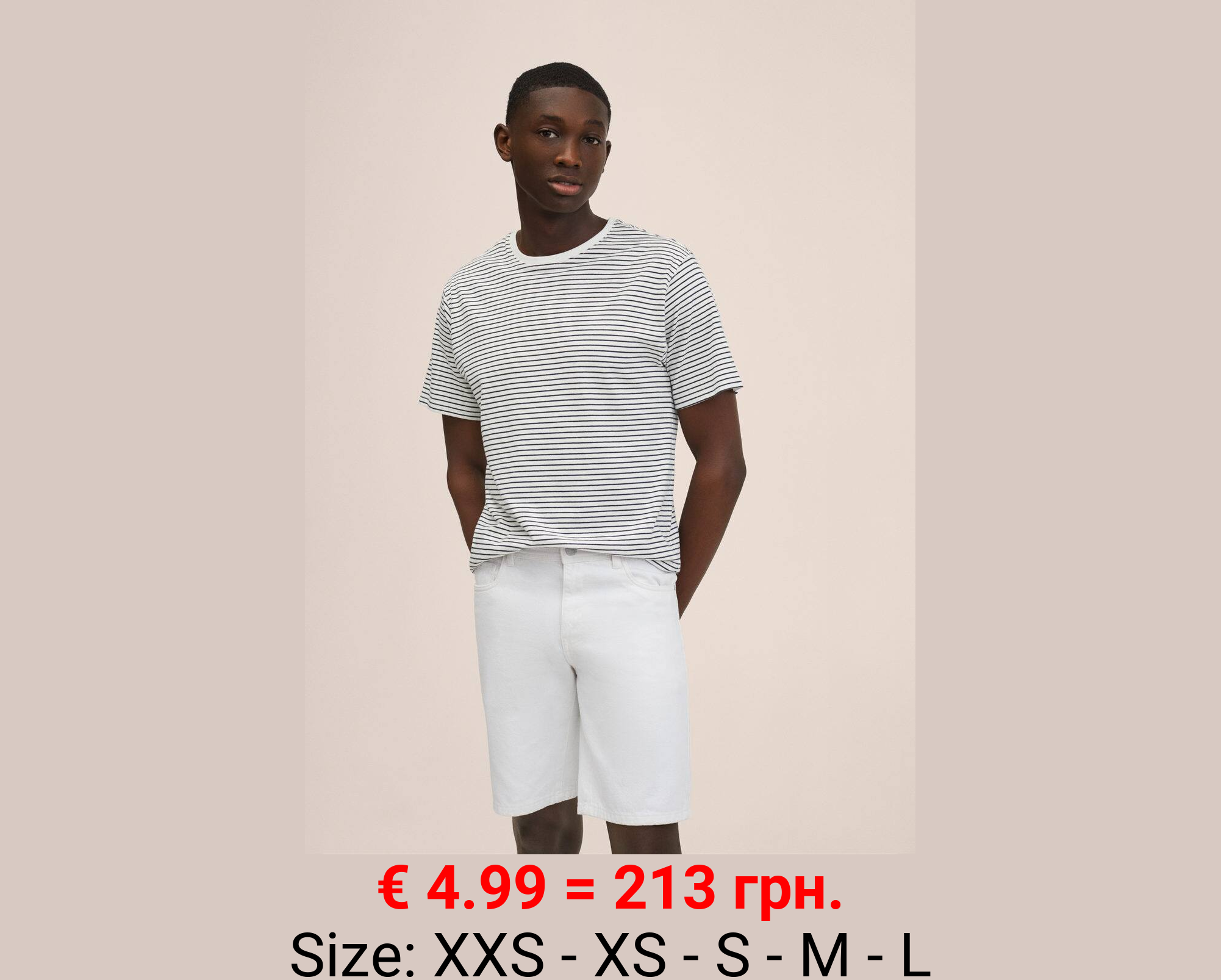 Bermudas denim claro