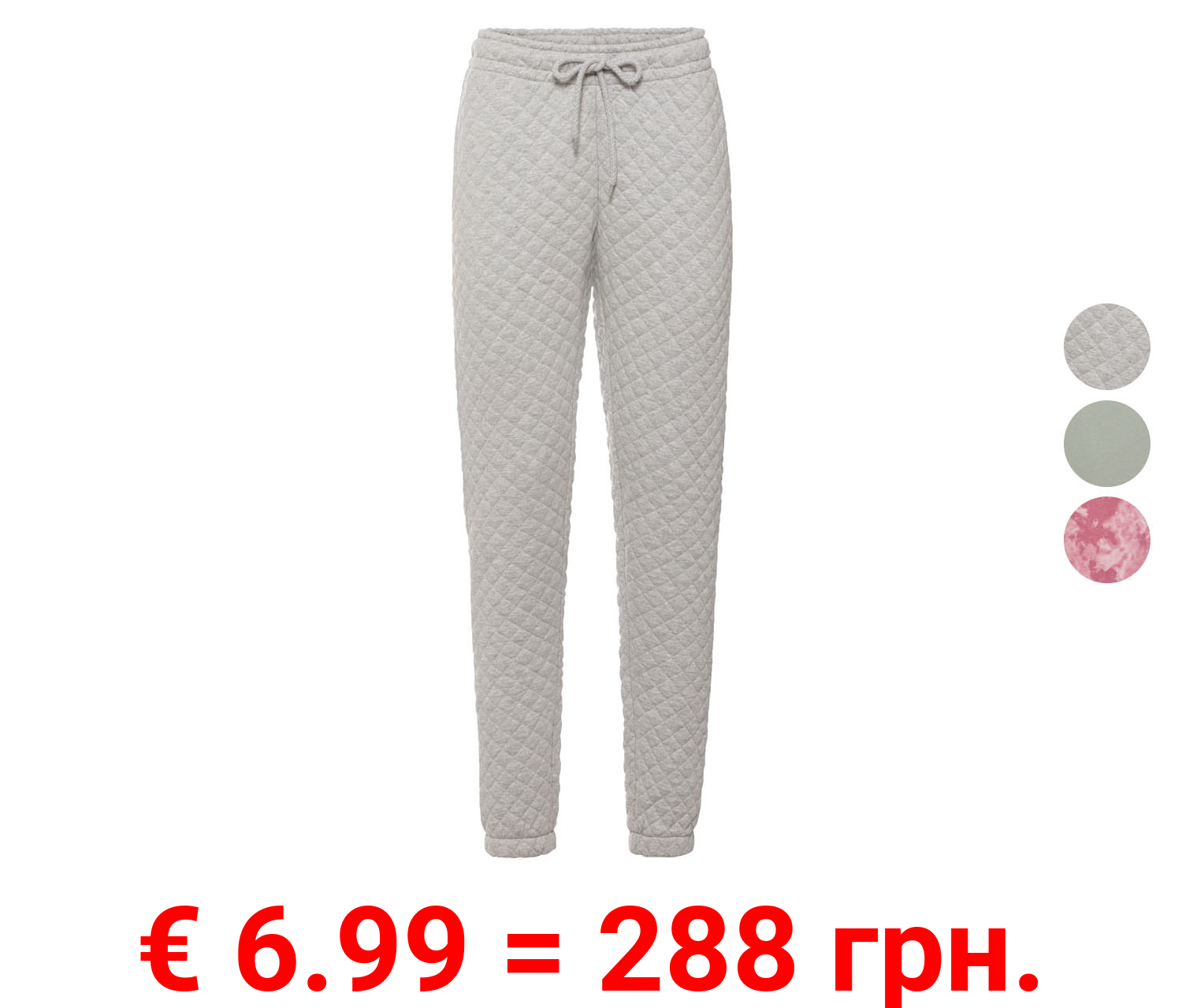 esmara® Damen Sweathose mit seitlichen Eingrifftaschen