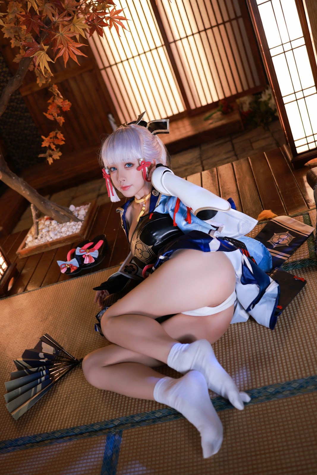Cosplay 水淼Aqua 神里綾華 Kamisato Ayaka 34