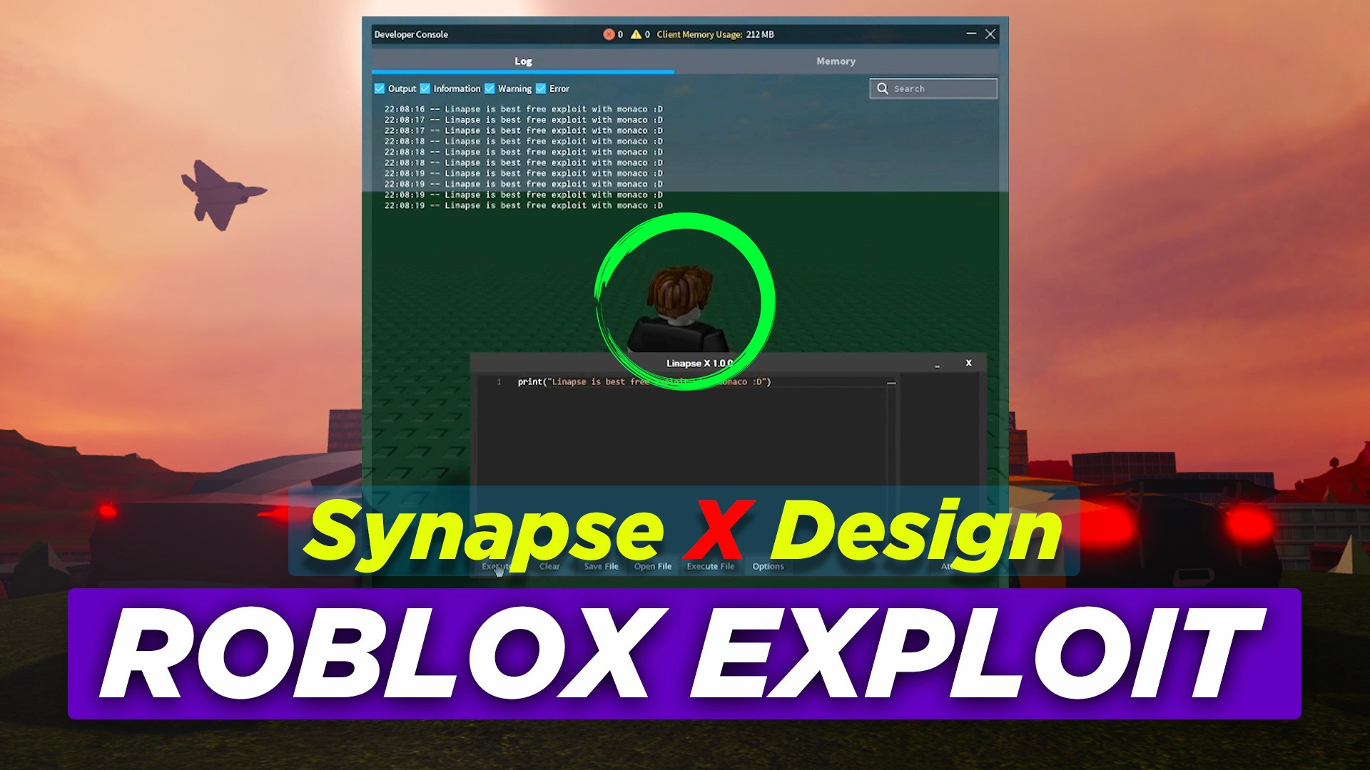 New Roblox Exploit Synapse X Analog Telegraph - roblox dev console exploit