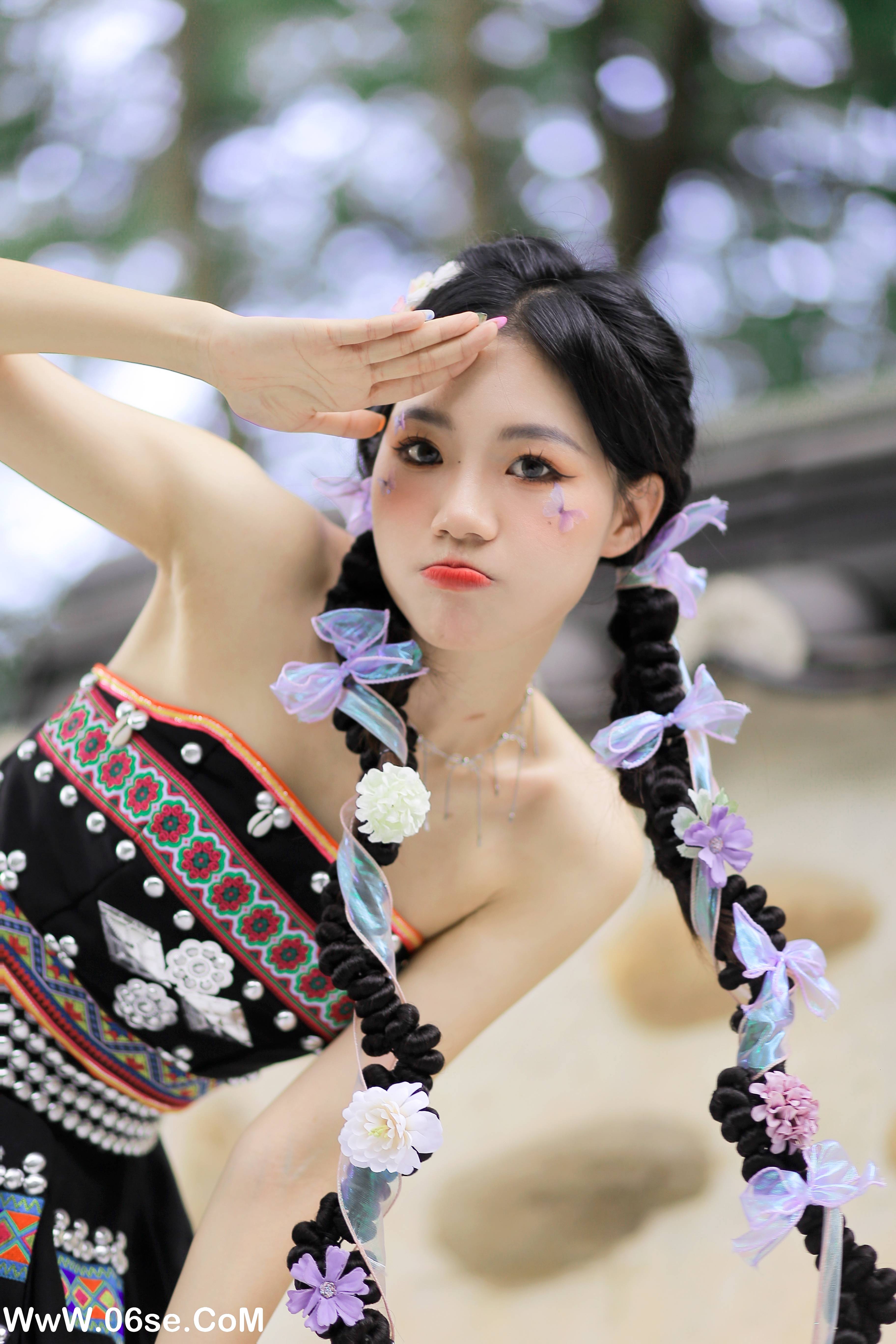 图片[23]-[YITUYU艺图语]2022.10.20 哈尼族甜妹 晚小九[27+1P／370MB]-六色网