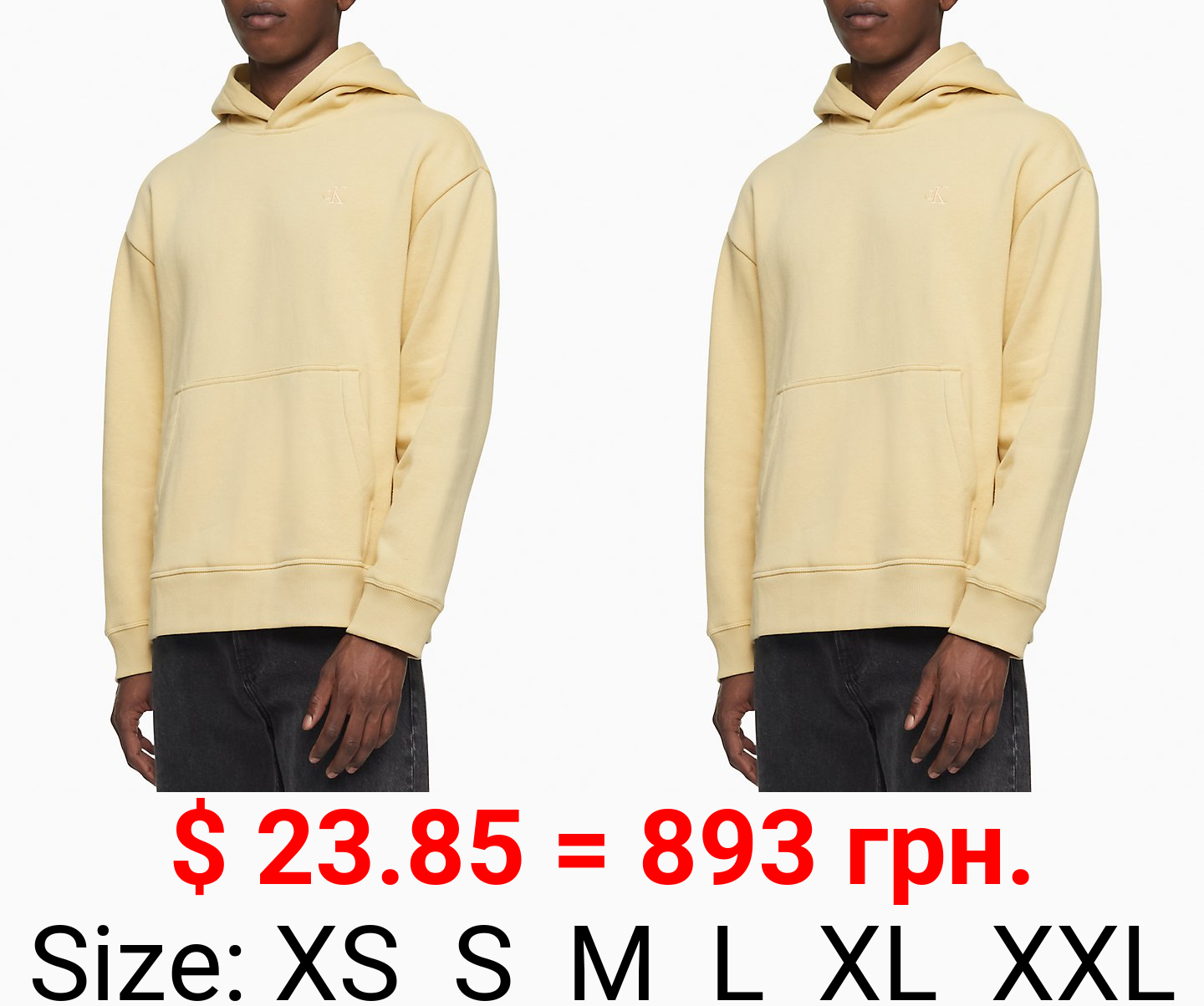 Relaxed Fit Archive Logo Fleece Hoodie