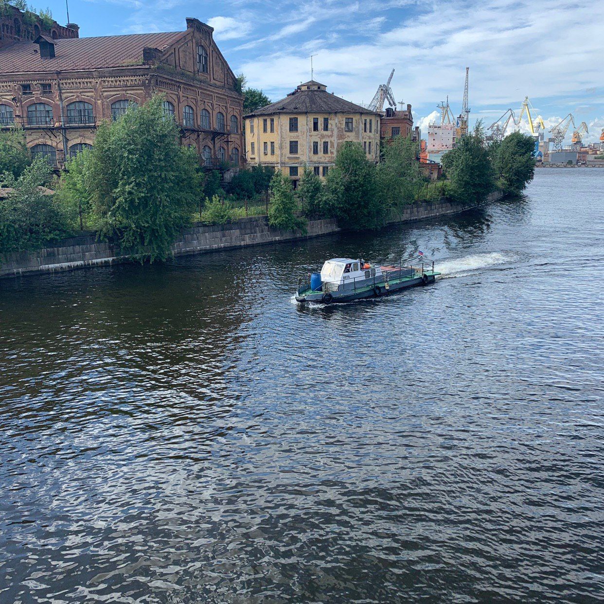 Река екатерингофка