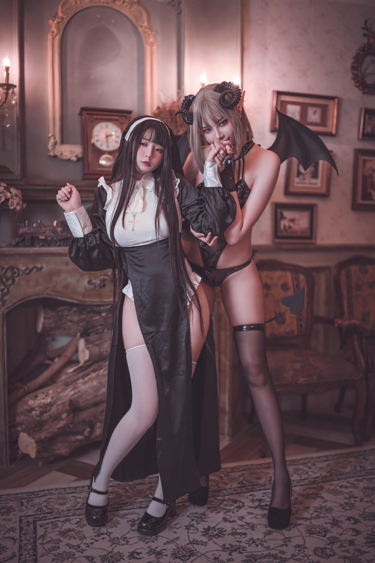 落落Raku Cosplay 林檎雙人 10