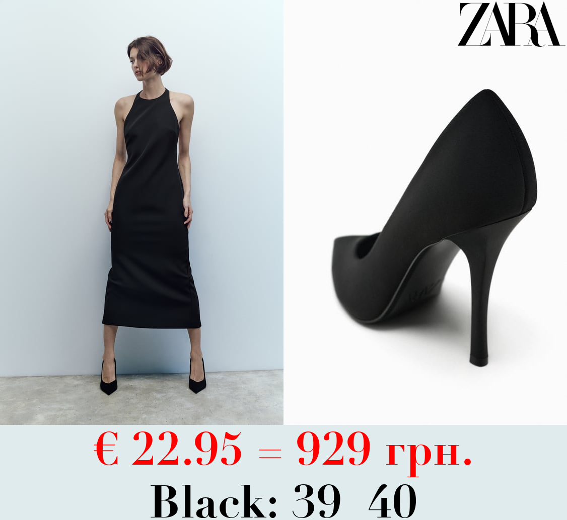 HEELED SHOES WITH POINTED TOE