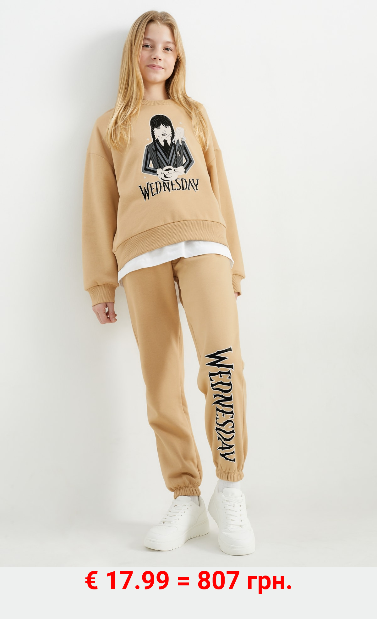 Wednesday - Set - Sweatshirt und Jogginghose - 2 teilig