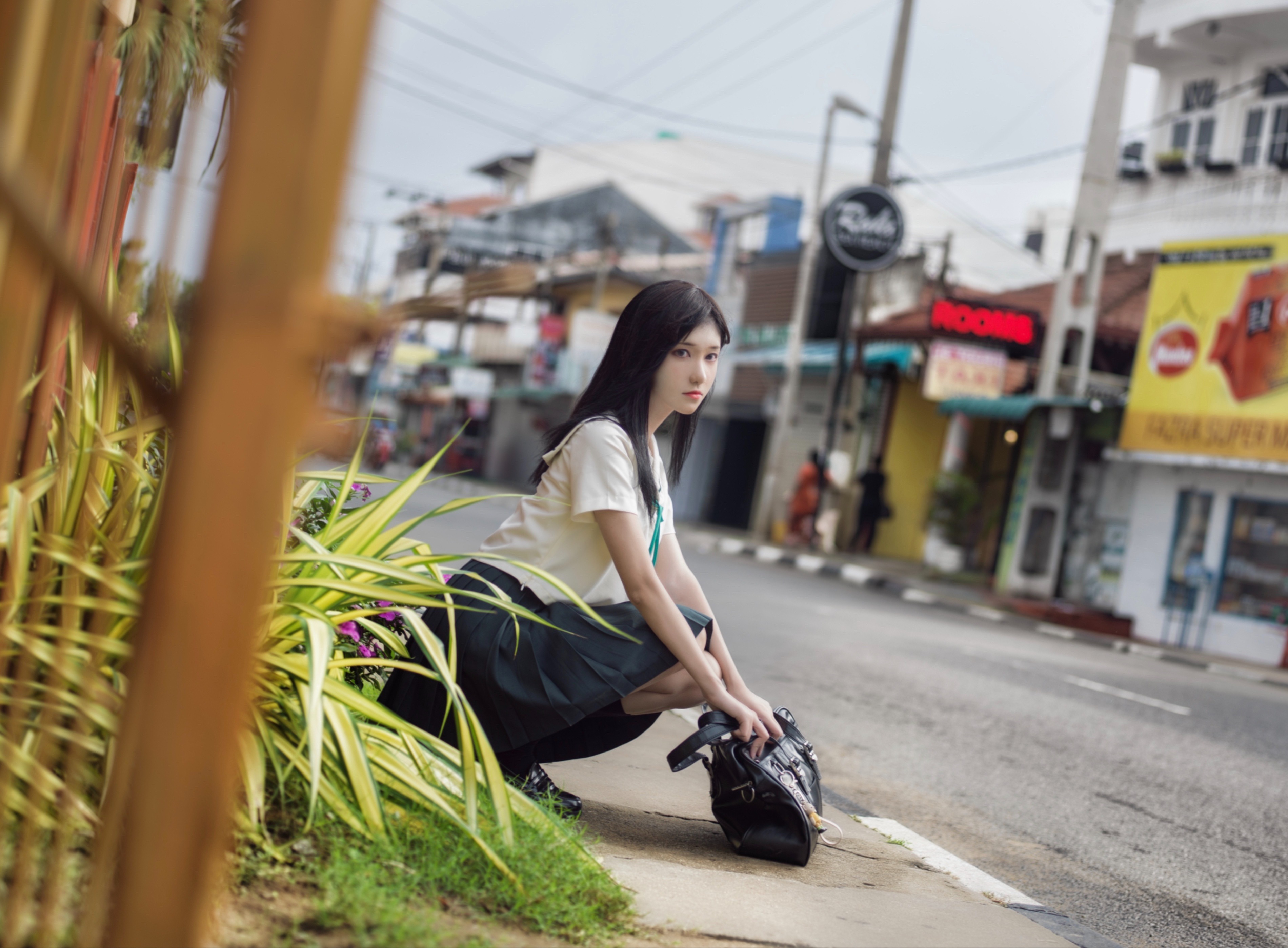 南桃Momoko-咖jk、蓝jk、绿jk[45P] 36