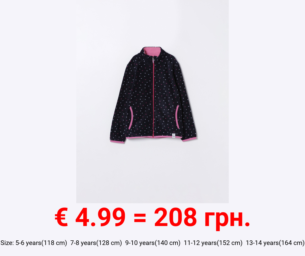 Printed fleece