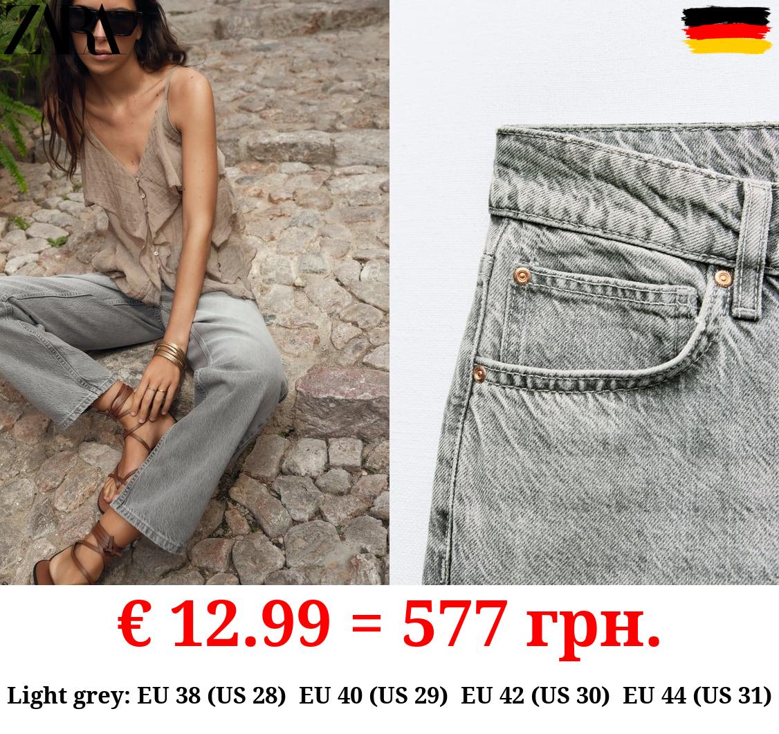 Z1975 MID-RISE STRAIGHT JEANS