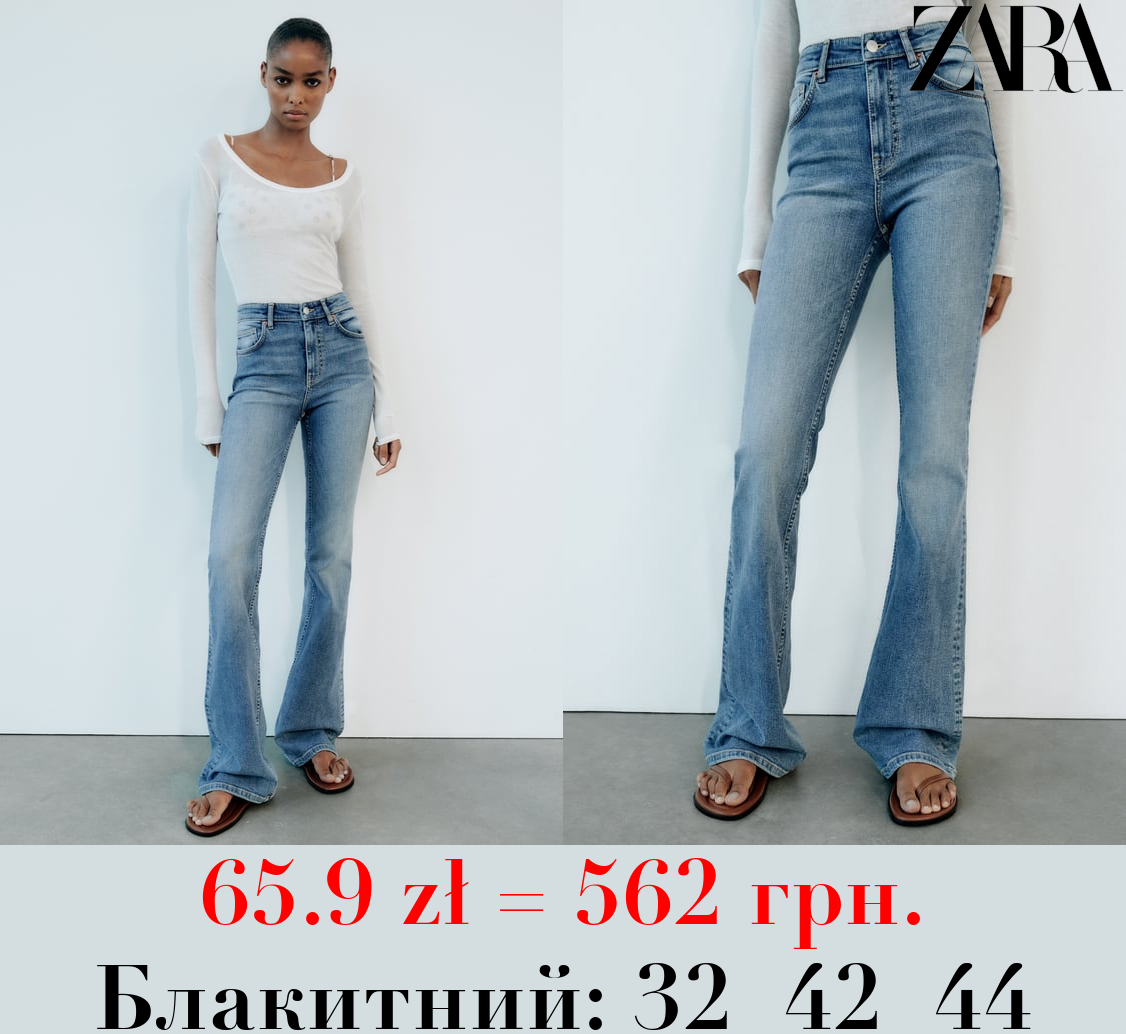 ДЖИНСИ TRF FLARE FULL LENGTH MID RISE