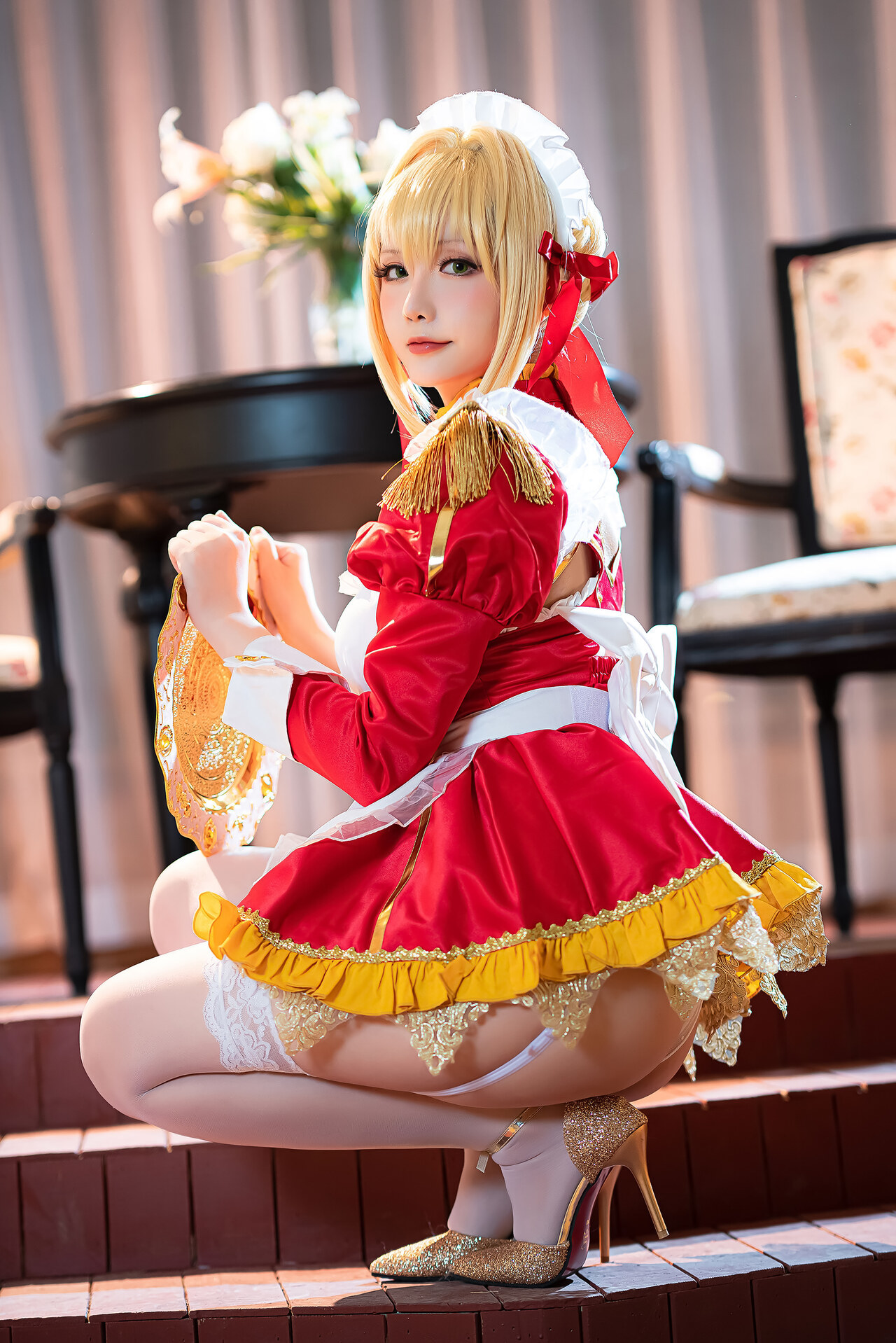 [Hoshilily 星之迟迟] Nero Claudius Maid ネロ・クラウディウス 9