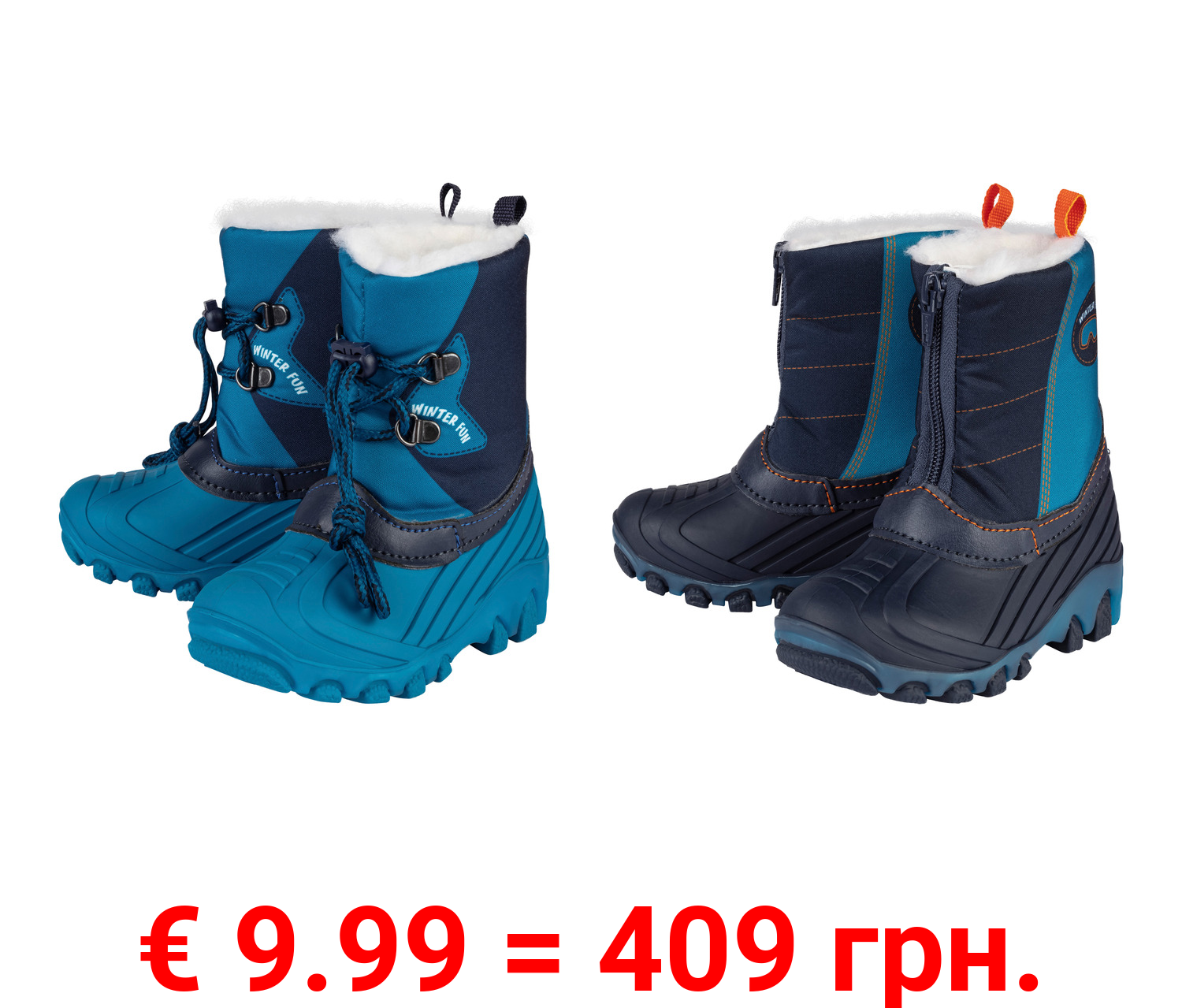 lupilu® Kleinkinder LED-Winterstiefel mit Blink-Effekt