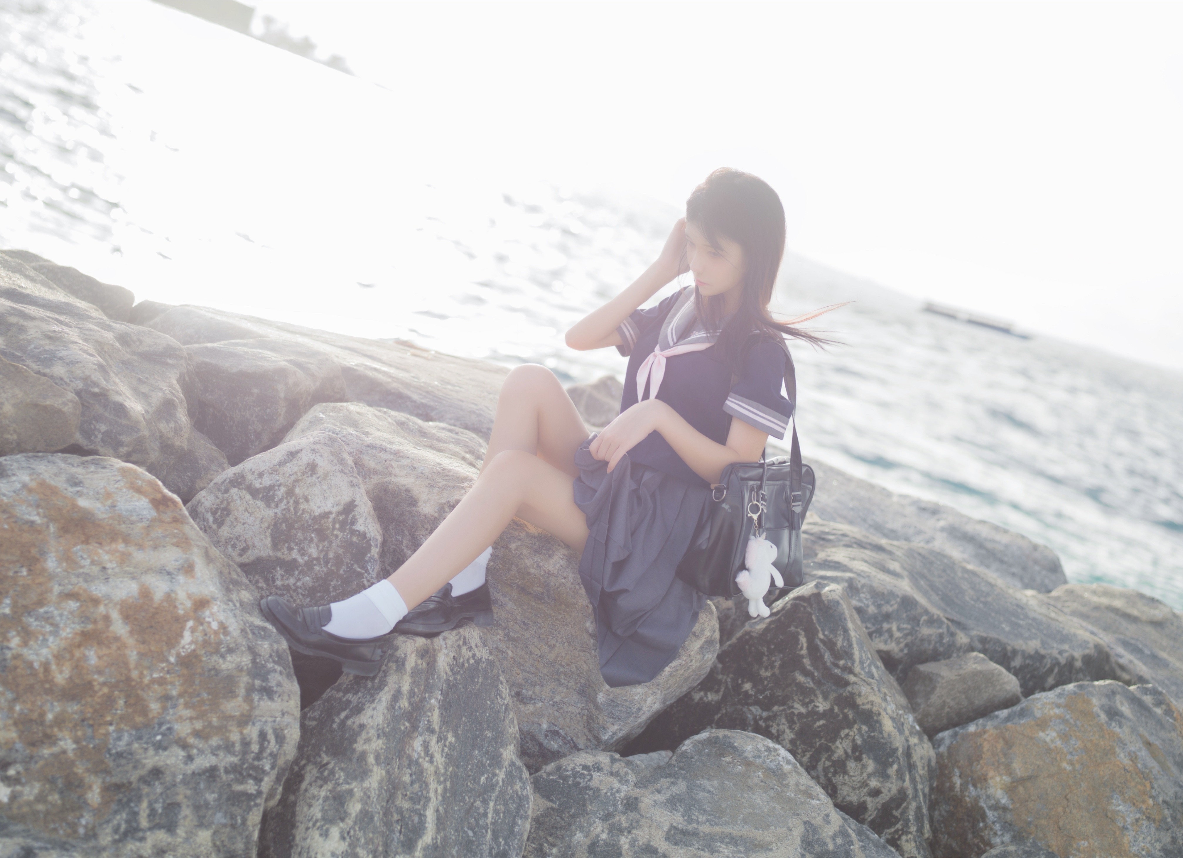 南桃Momoko-咖jk、蓝jk、绿jk[45P] 30