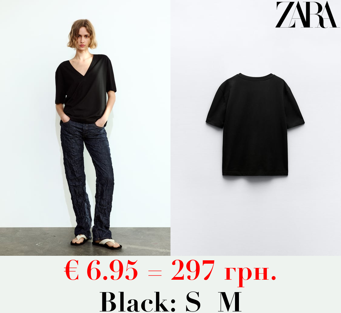 BASIC COTTON T-SHIRT