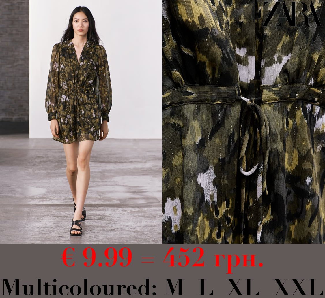 ZW COLLECTION PRINT DRESS