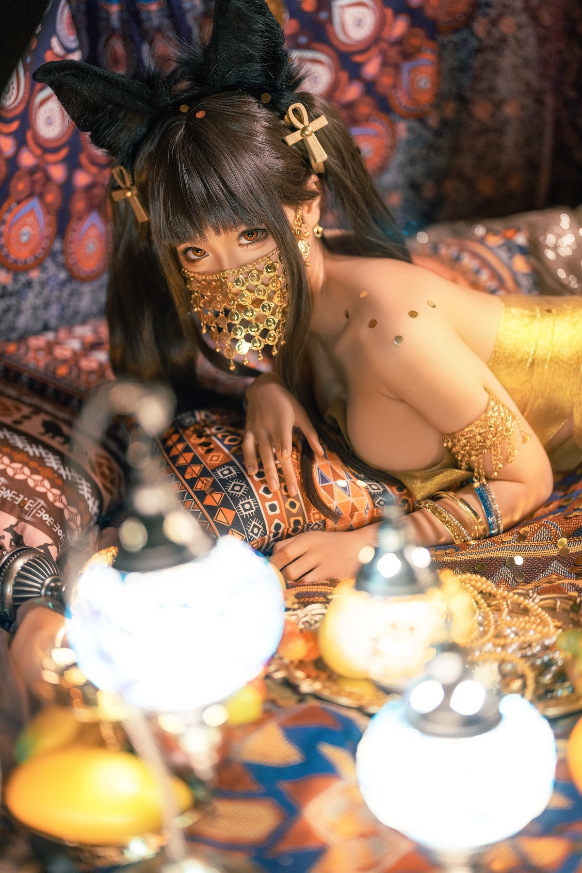 蠢沫沫 Cosplay 埃及喵 11