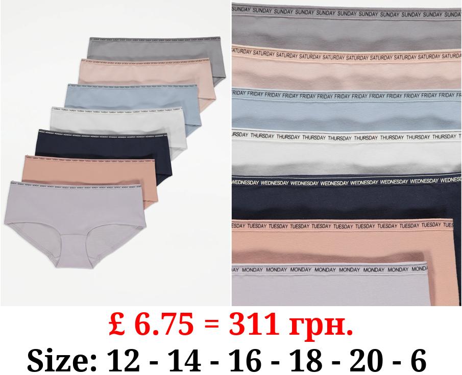 Days of The Week Short Knickers 7 Pack