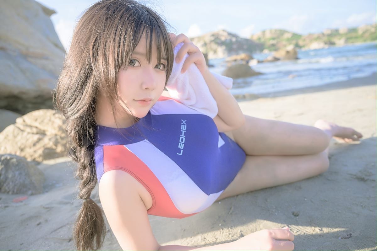 [Cos]抖娘利世 - 竞技泳衣[60P+3V] 27