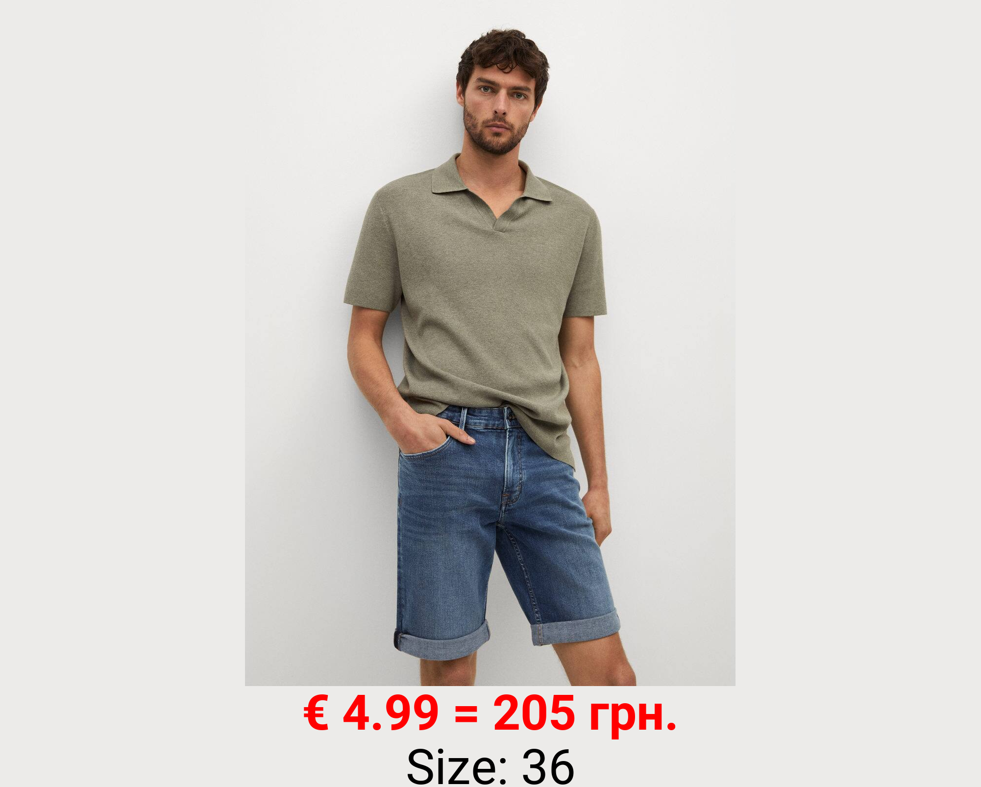 Bermudas vaquera lavado oscuro