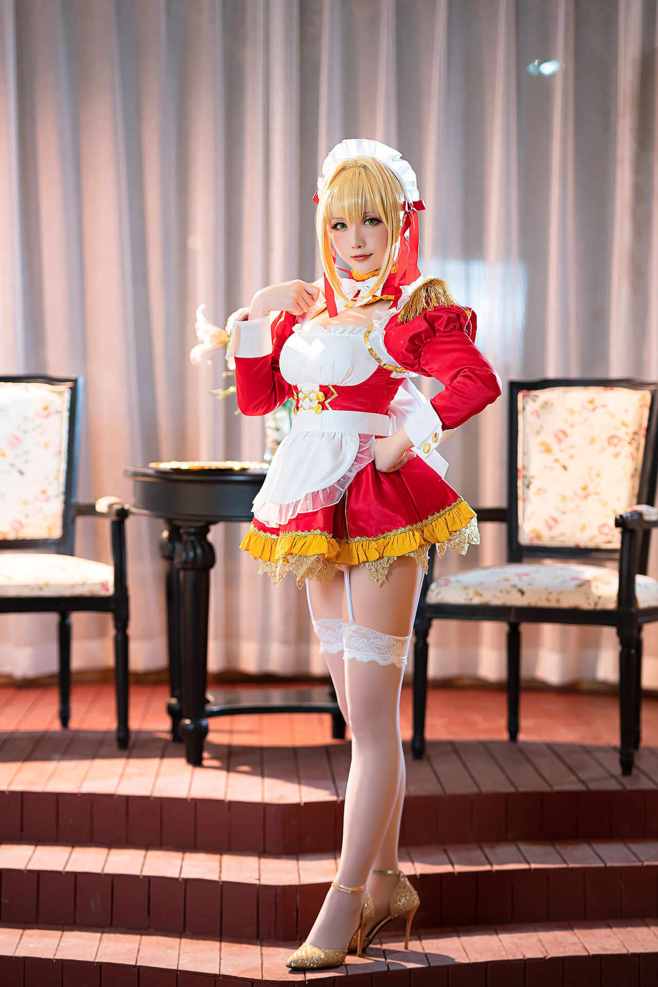 [Hoshilily 星之迟迟] Nero Claudius Maid ネロ・クラウディウス 1