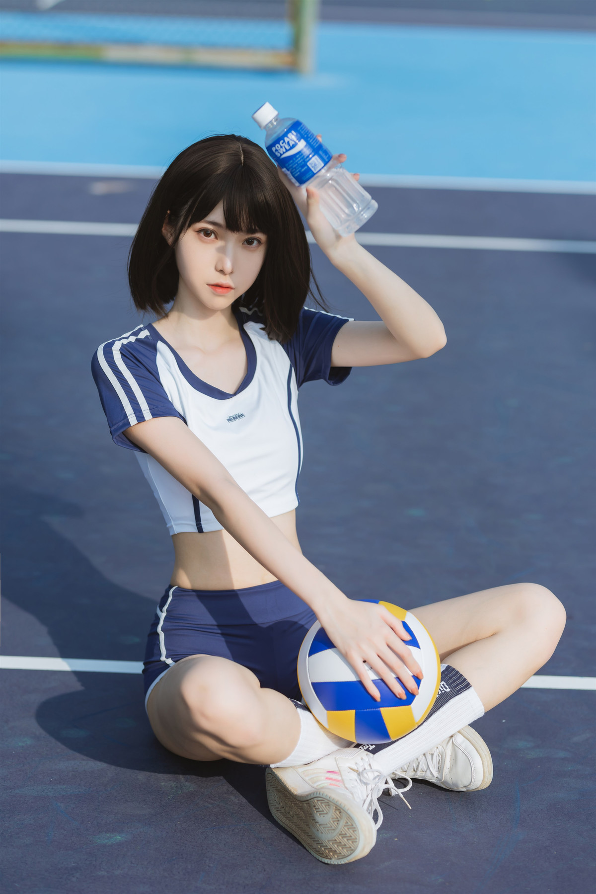 Cosplay 许岚 夏日运动服 34