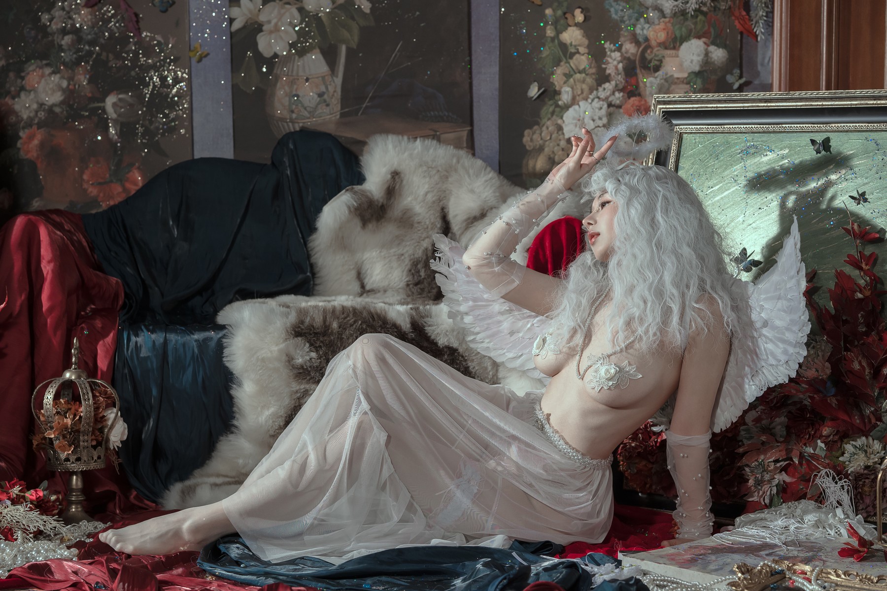 Cosplay 云溪溪 天使 16