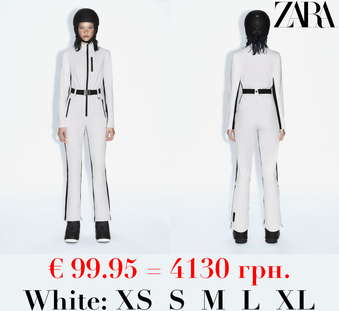 SKI COLLECTION WINDPROOF AND WATERPROOF RECCO® TECHNOLOGY JUMPSUIT