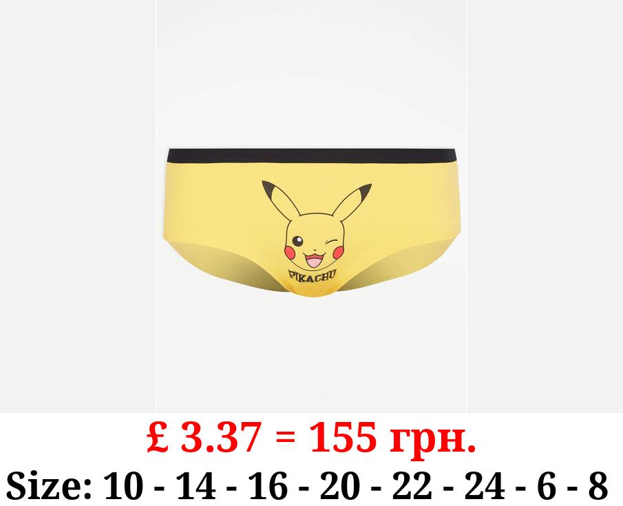 Pokemon Pikachu Character Print Short Briefs
