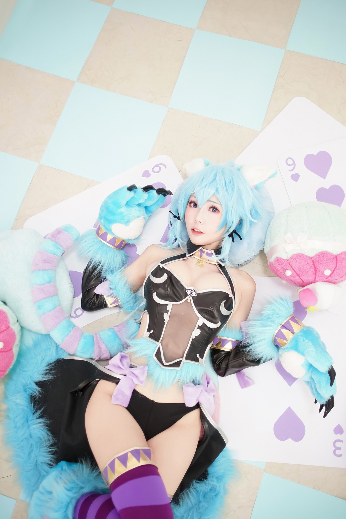 Cosplay ElyEE子 诗乃扑克猫 21